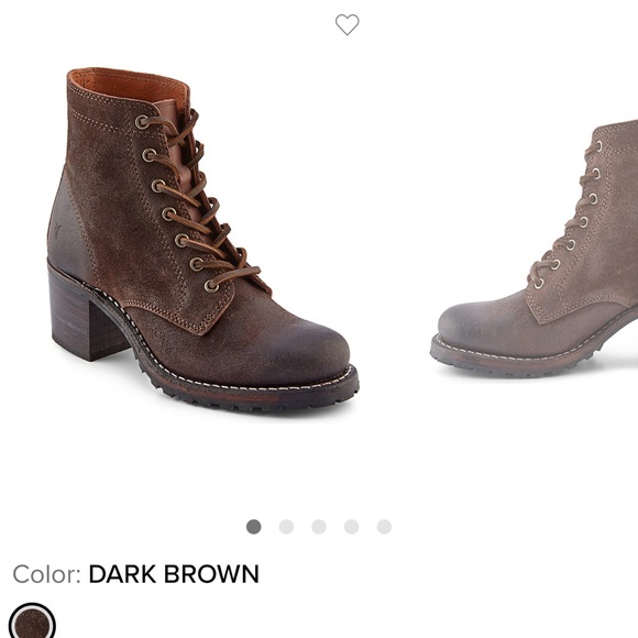 FRY- sabrina combat booties - Picture 6 of 7